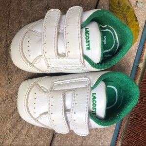 Lacoste Canvas Slip On Shoes